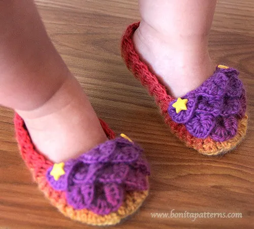 Crocodile Baby Loafers