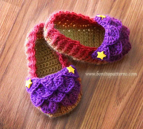 Crocodile Baby Loafers