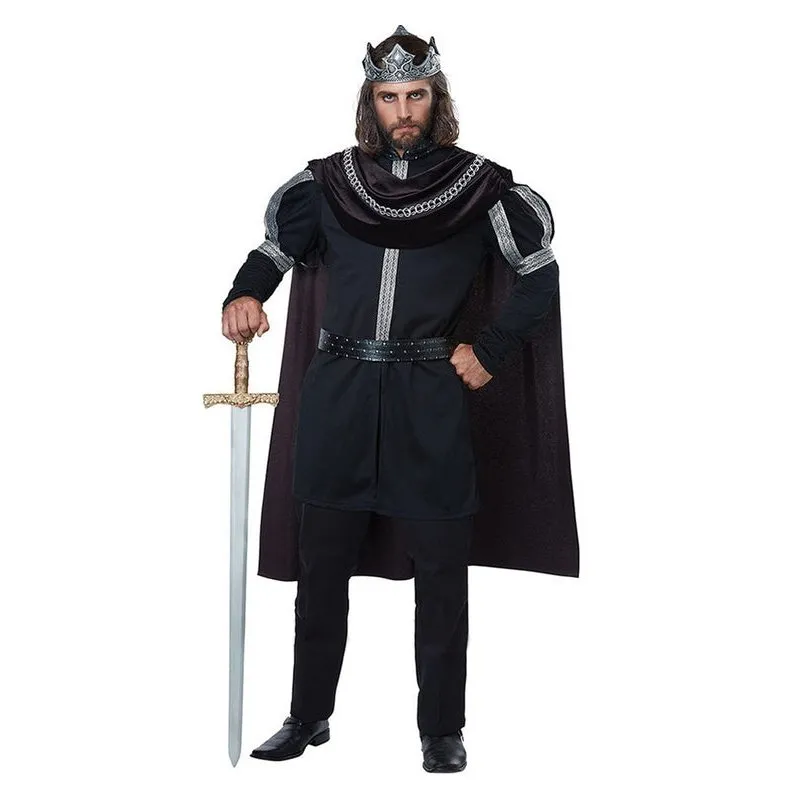 Dark Monarch Men's Evil King Plus Costume