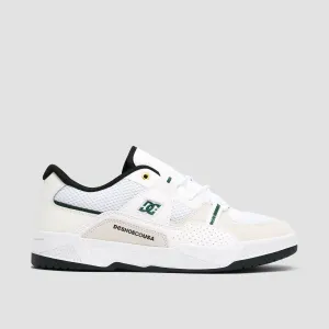 DC Construct Shoes - White/Black/Green