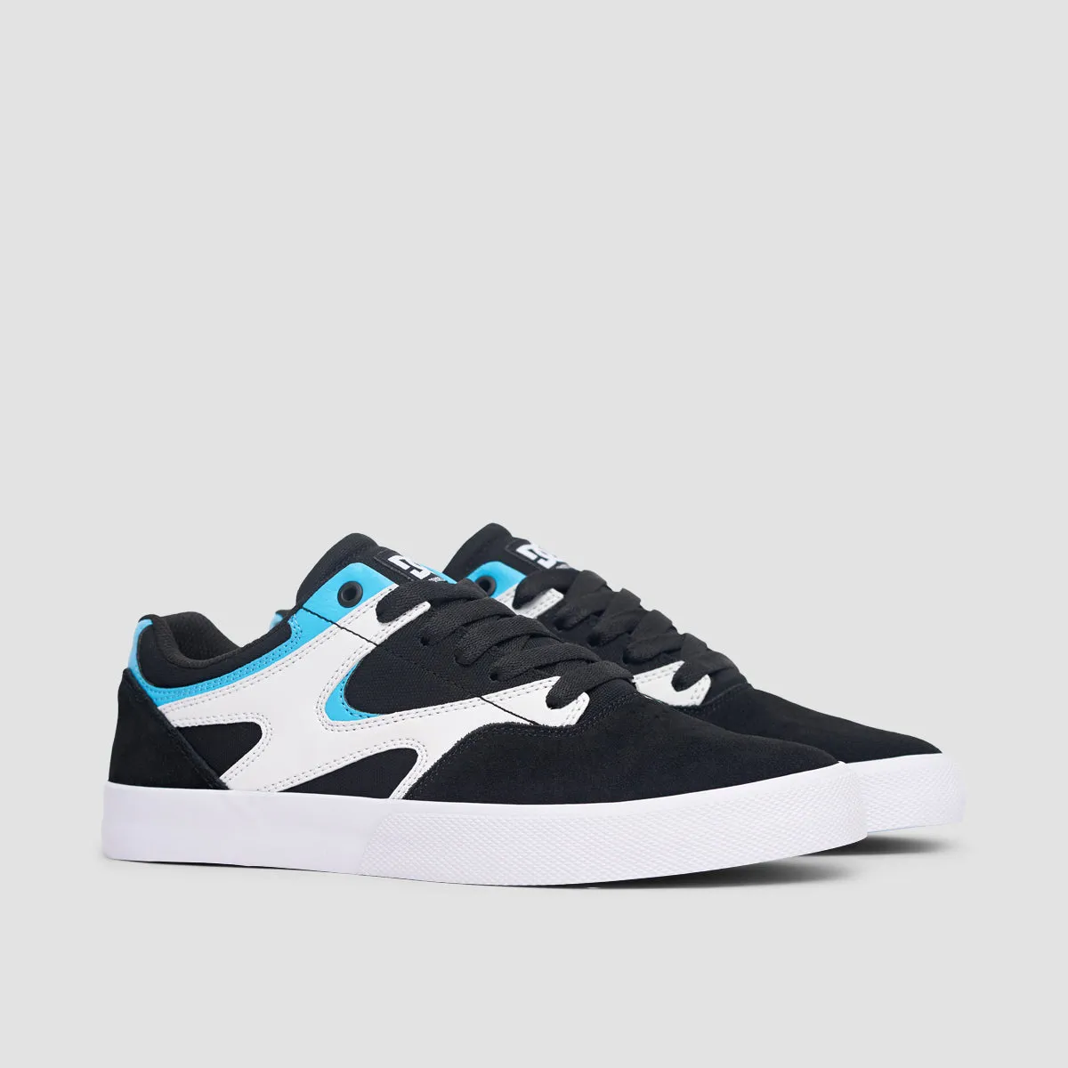 DC Kalis Vulc Shoes - Black/White/Blue