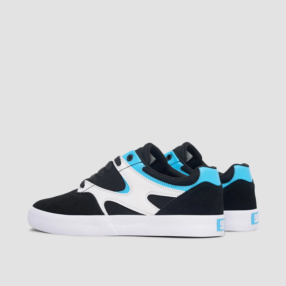 DC Kalis Vulc Shoes - Black/White/Blue