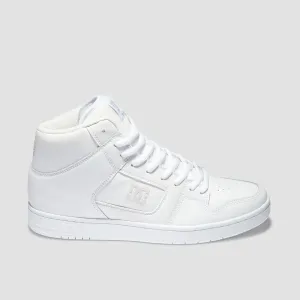 DC Manteca 4 Hi Shoes - White/White/Battleship