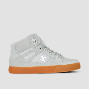DC Pure High-Top WC Shoes - Grey/Gum