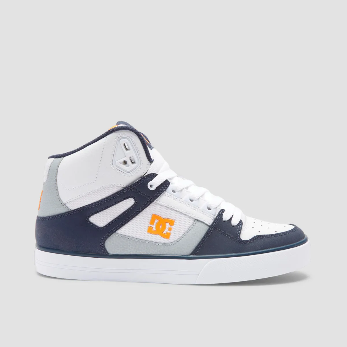DC Pure HT WC Shoes - White/Grey/Orange