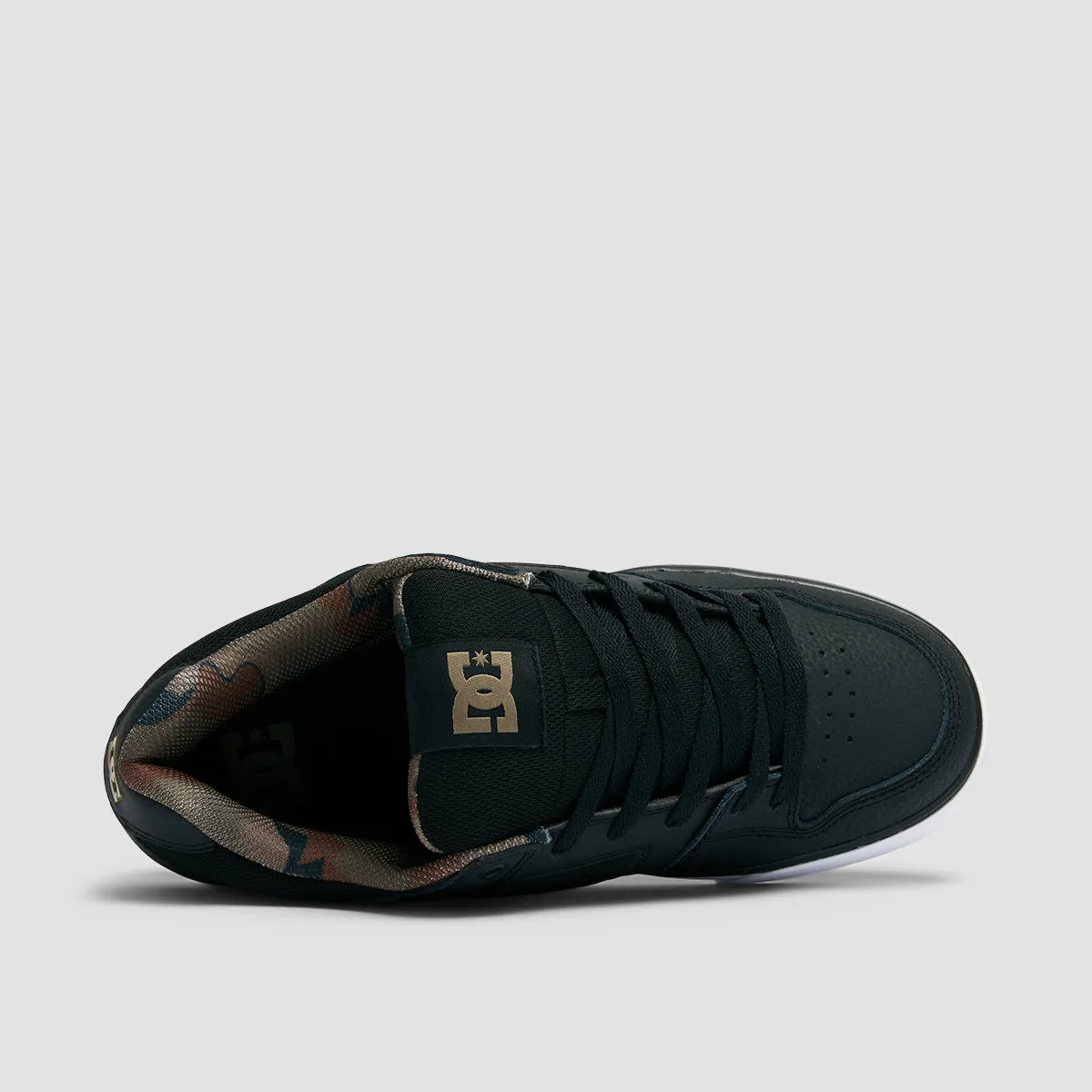 DC Pure Shoes - Black/Black/Green
