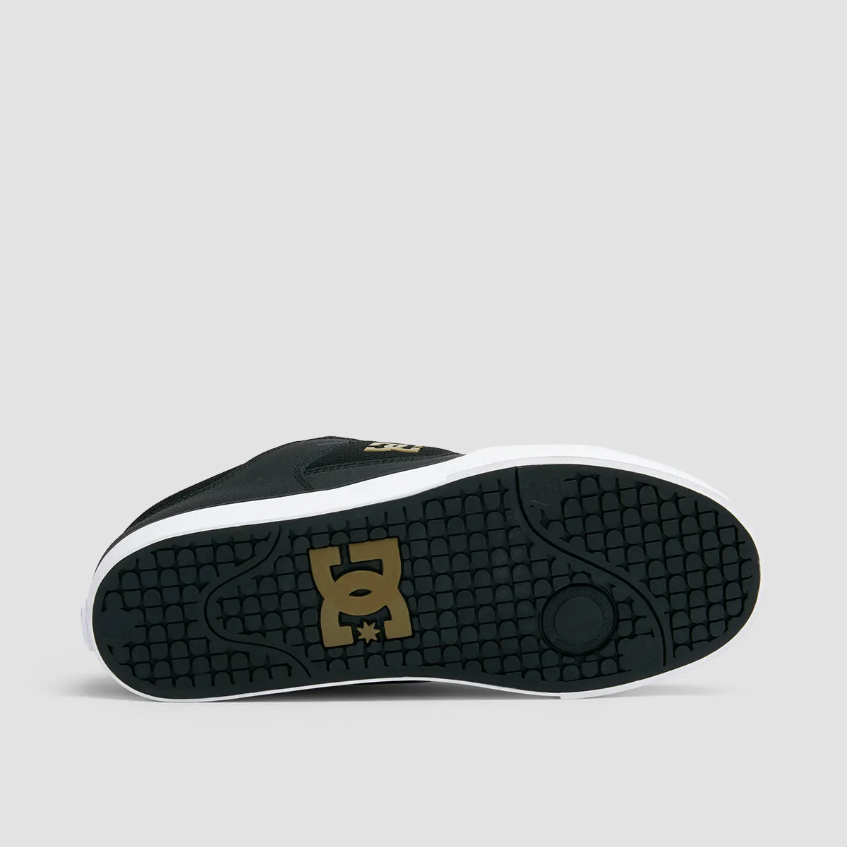 DC Pure Shoes - Black/Black/Green