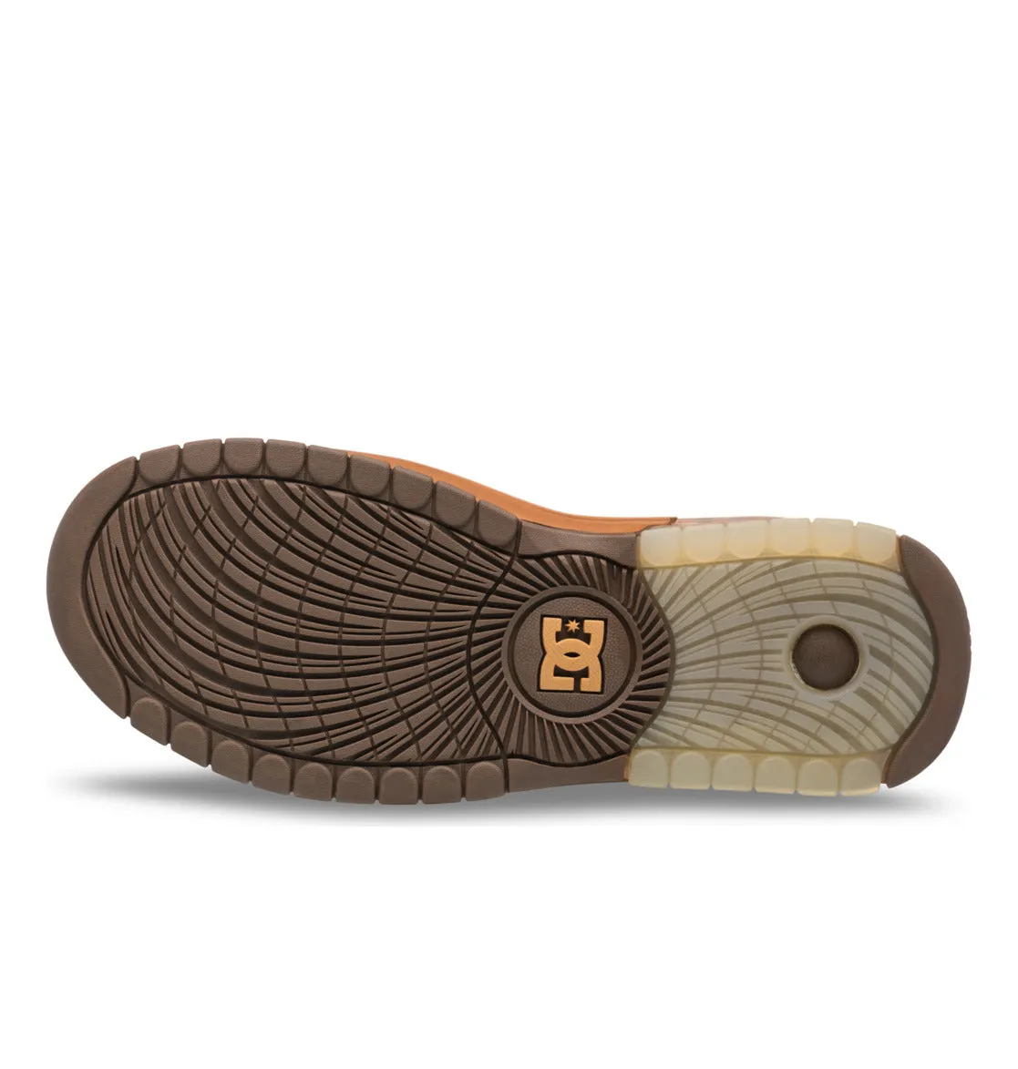 DC Skateboarding Lucien Skate Shoes - Brown / Tan