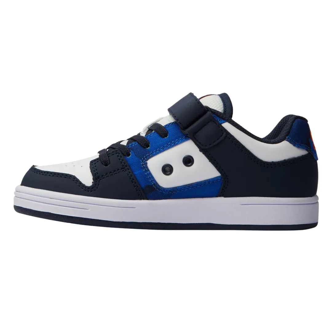 DC Youth Manteca 4 V Shoes - Shady Blue/Orange