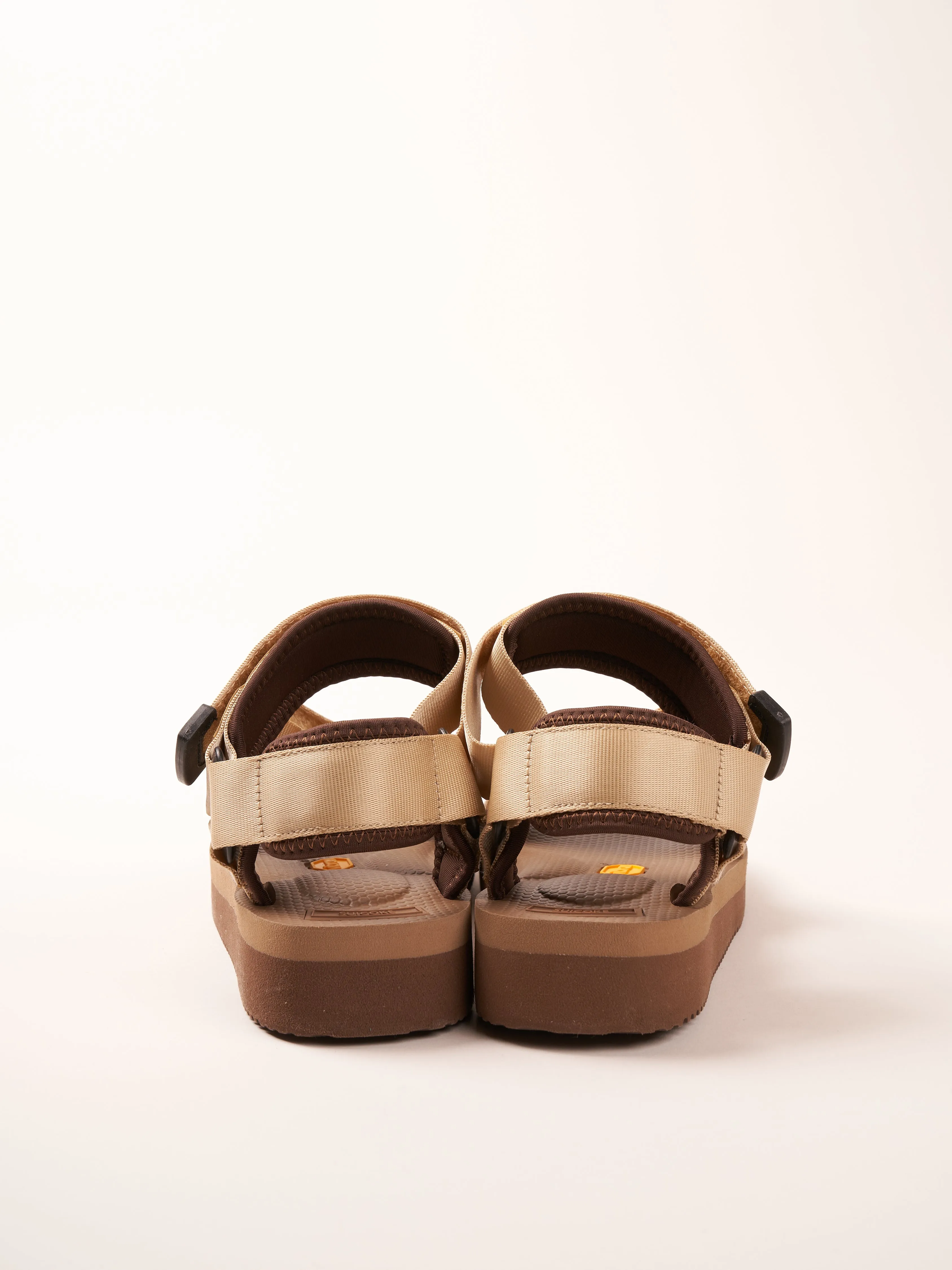 depa-v2 velcro strap sandal - tan