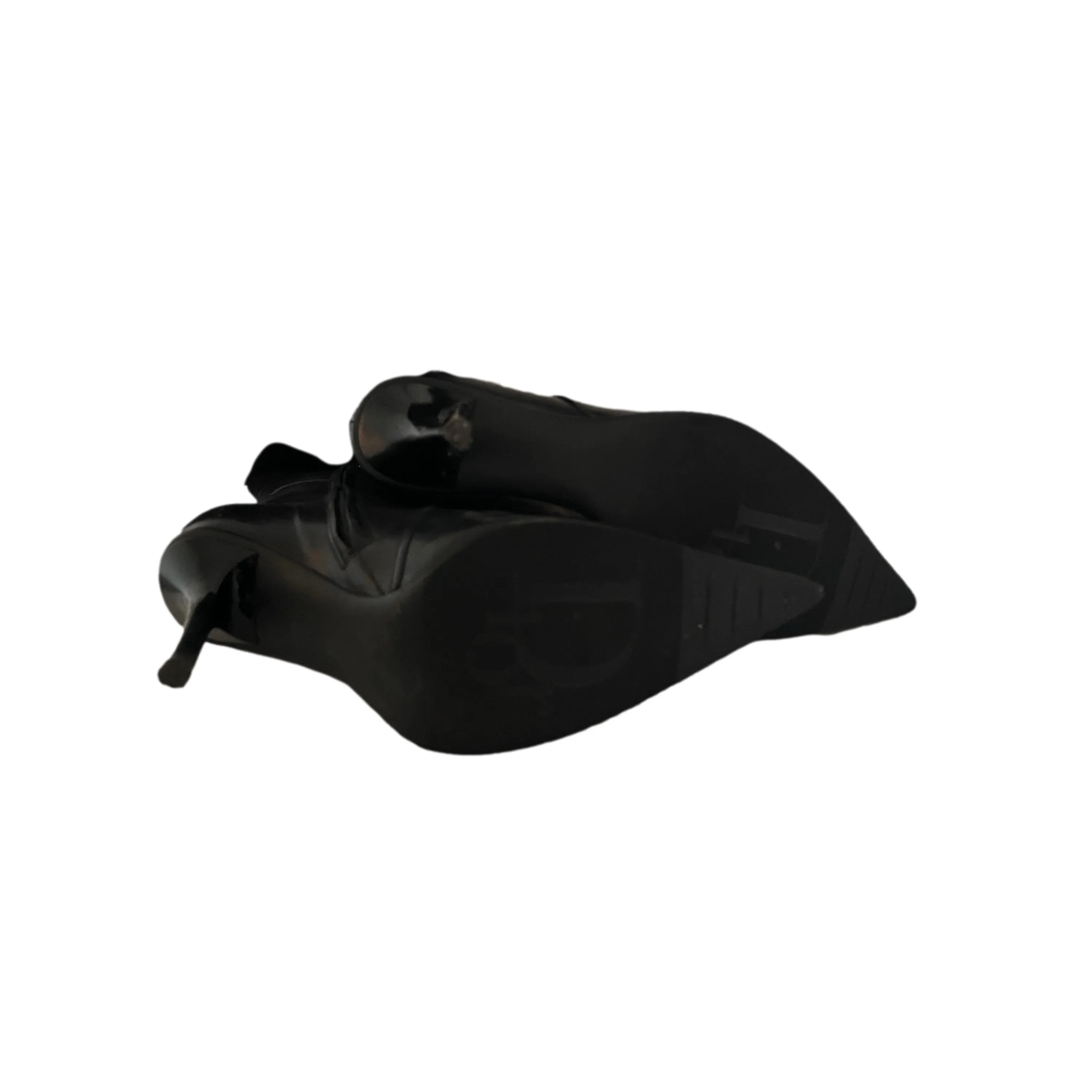 Dior Black Heart Leather Boots