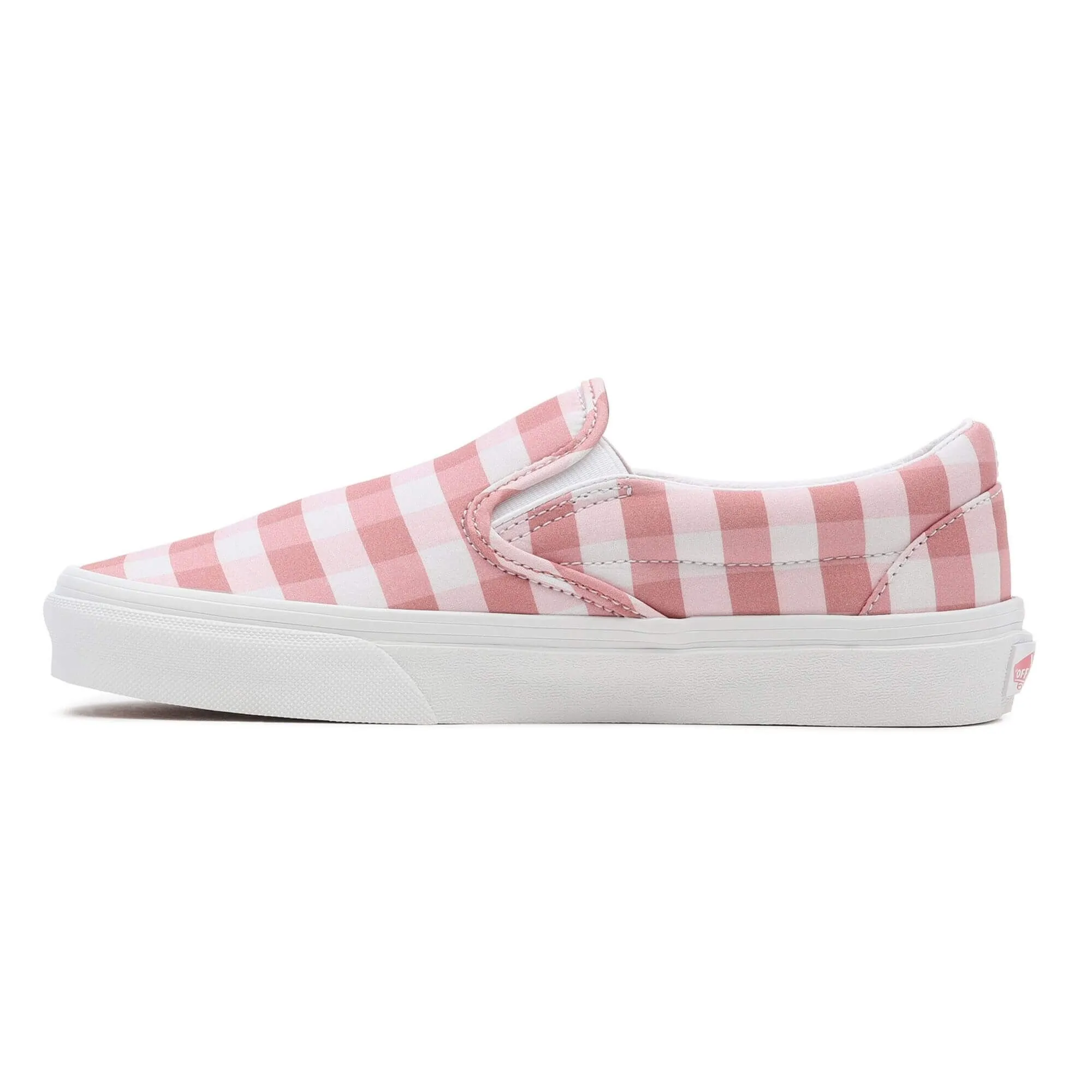 Dámske tenisky Vans Gingham Classic Slip-On Shoes Gingham Rosette/True White
