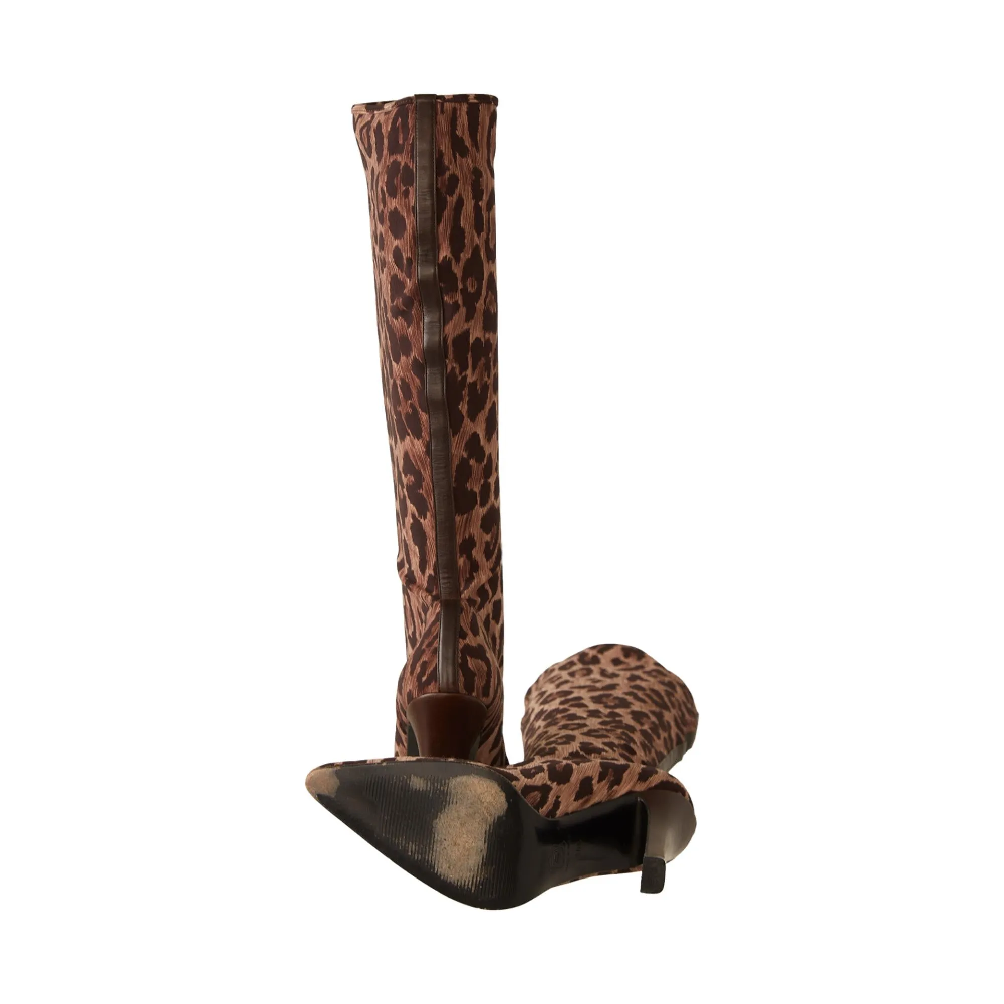 Dolce & Gabbana Cheetah Print Boots