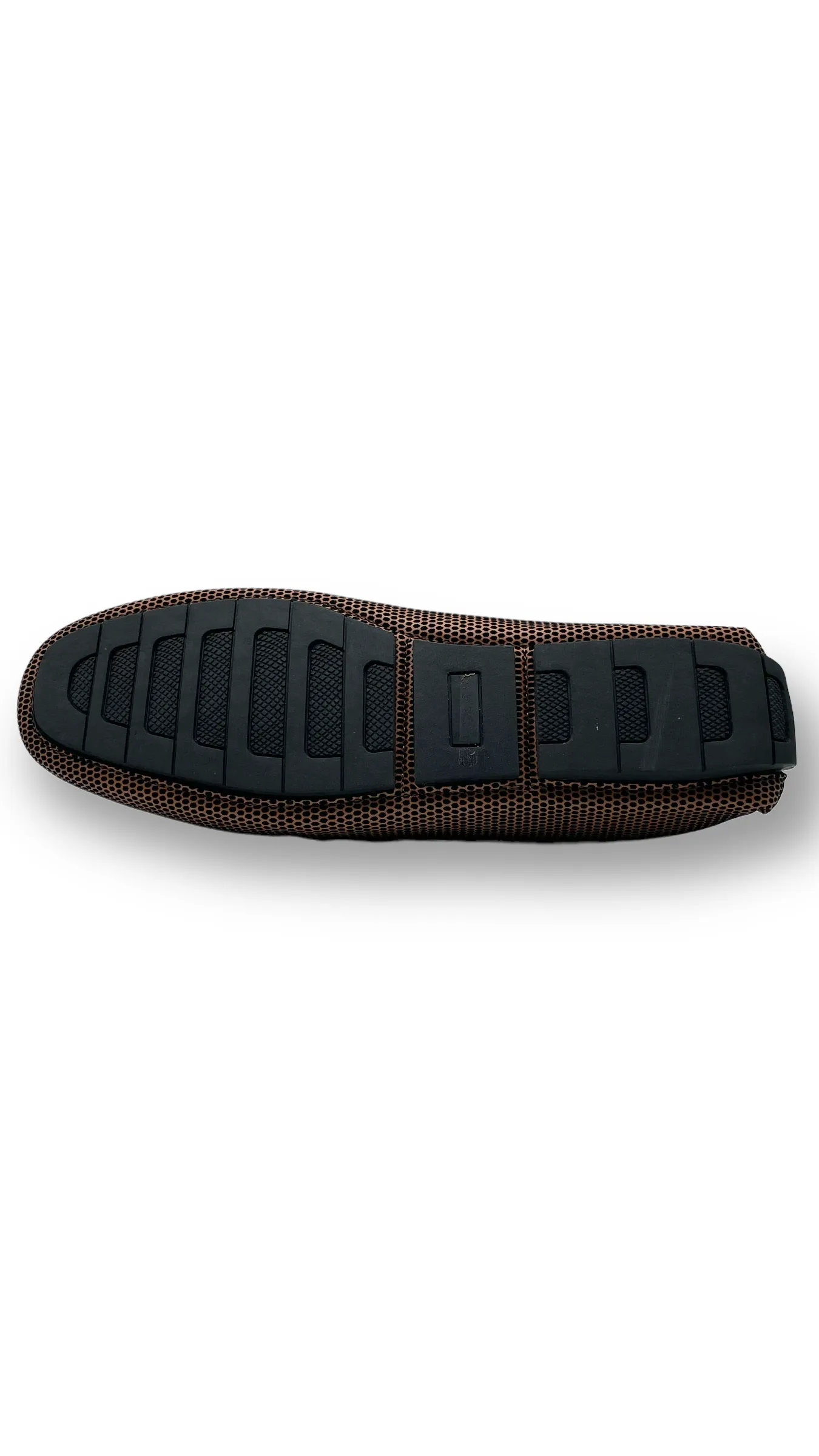 Dot Brown Leather Loafers