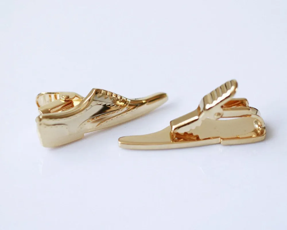 Dress Shoes Tie Clip Clasp Bar
