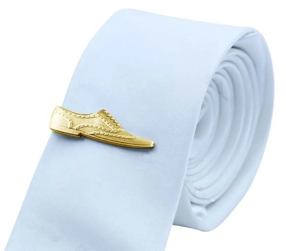 Dress Shoes Tie Clip Clasp Bar