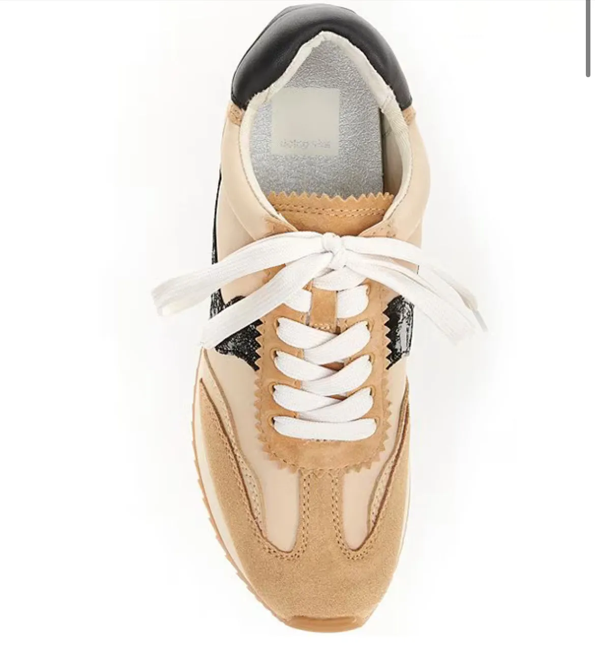 DV b.ntcd tan nylon sneaker