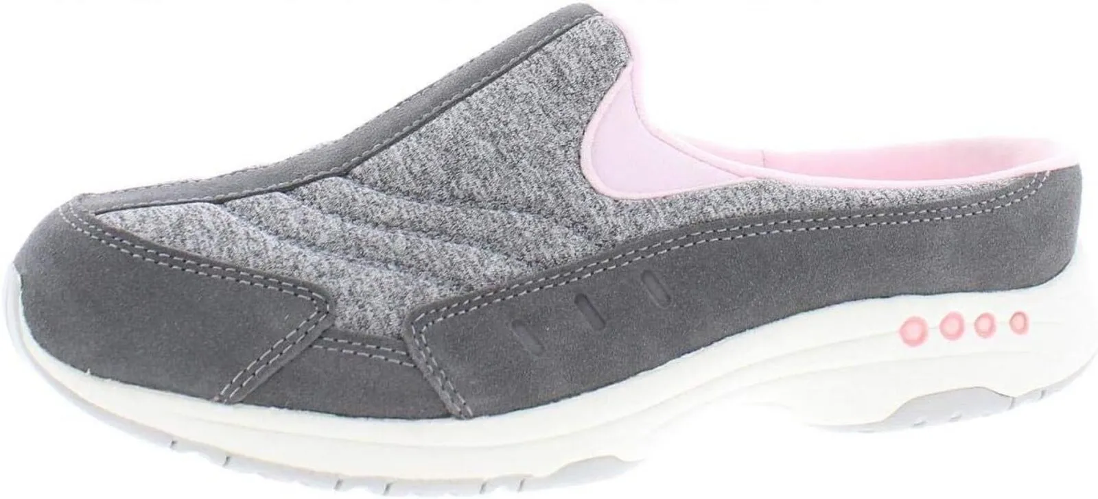 Easy Spirit Traveltime Mule Womens Slip On Shoes Medium Gray 9M