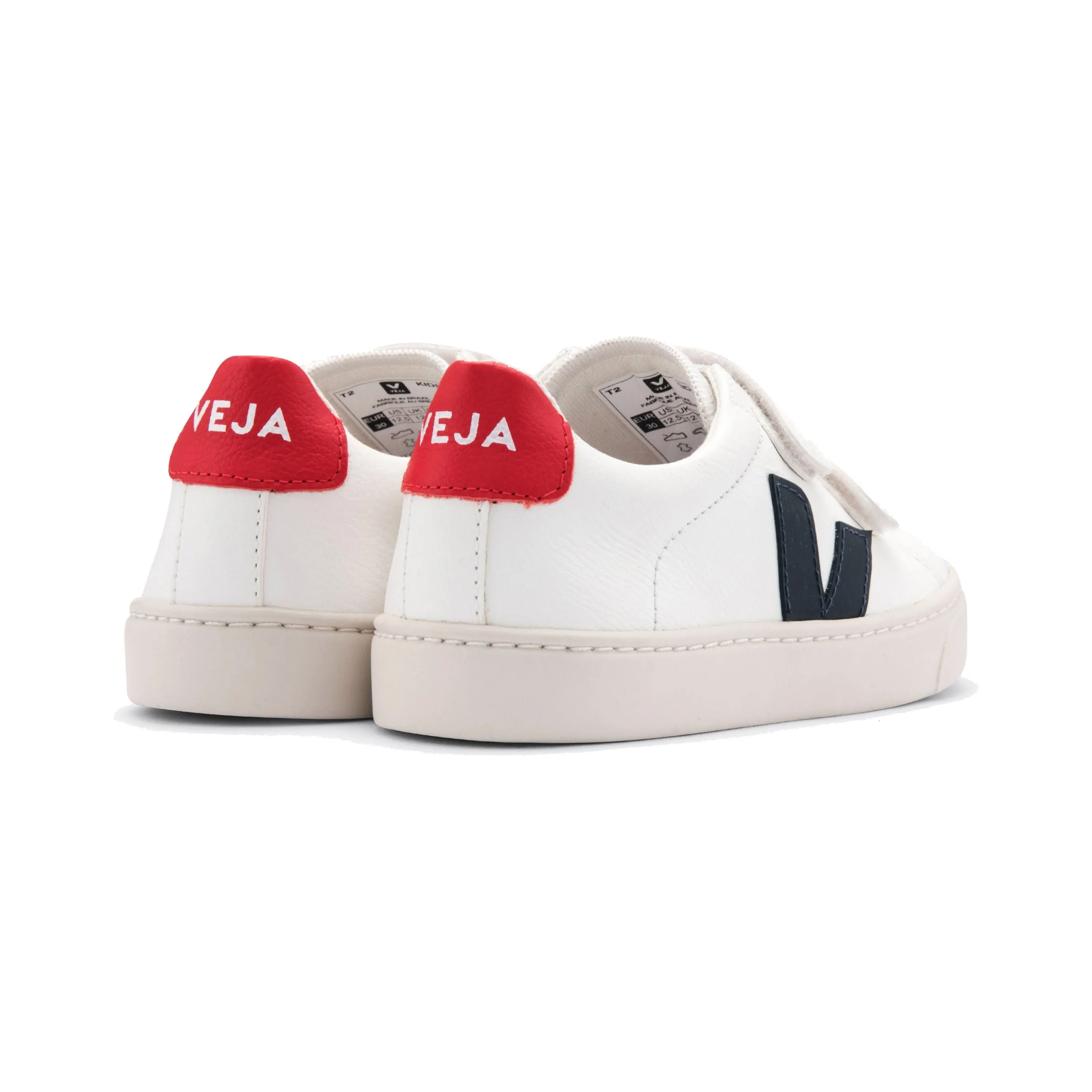 Esplar-Velcro Chromefr Leath Extra-White Nautico