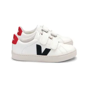 Esplar-Velcro Chromefr Leath Extra-White Nautico