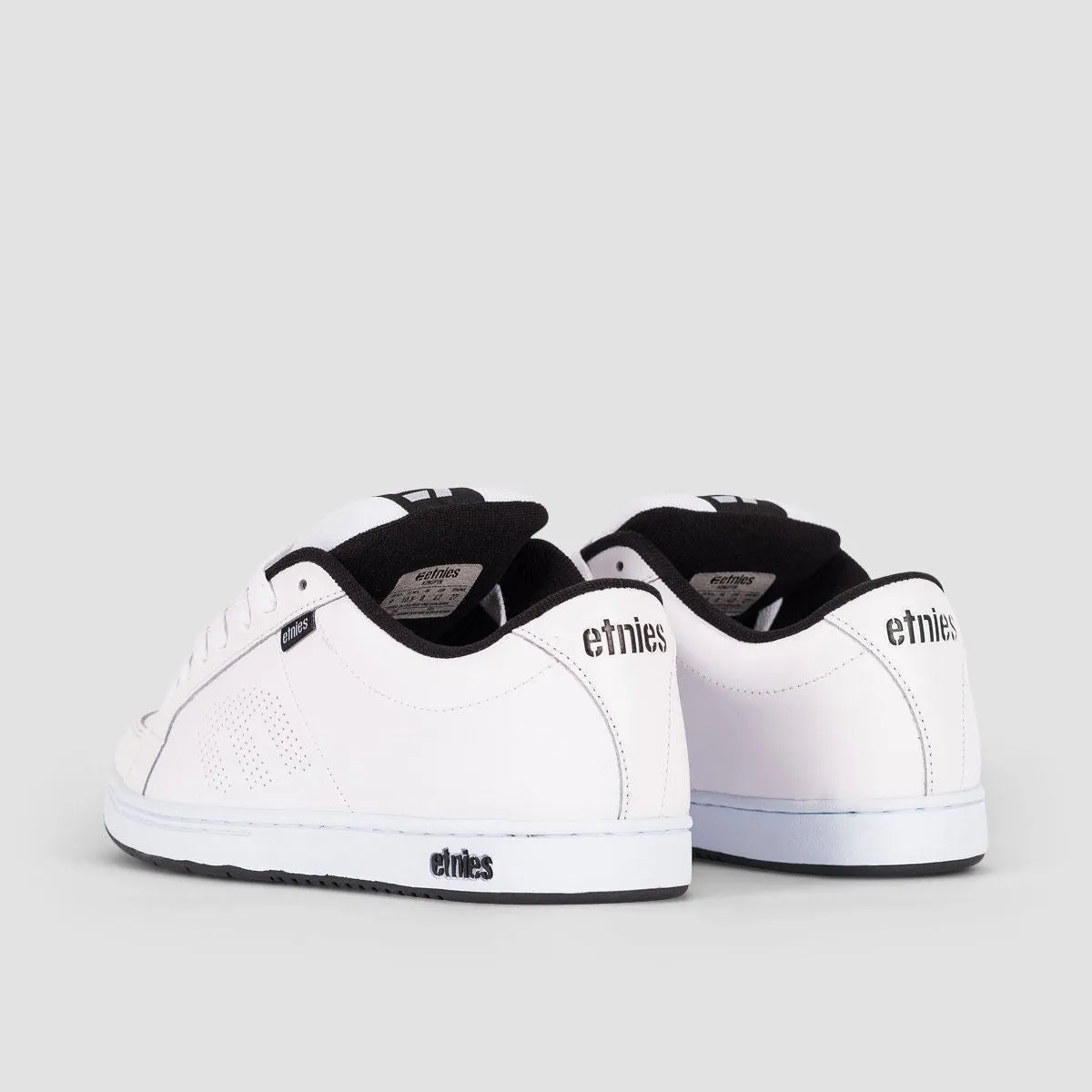 Etnies Kingpin Shoes - White/Black
