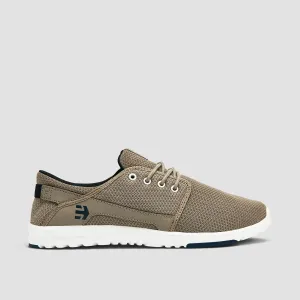 Etnies Scout Shoes - Tan/Blue/White