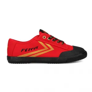 Feiyue Footwear Feiyue x Bruce Lee 1920 Martial Arts/Gym/Lifing Shoes - Red / Black / Gold