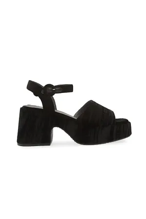 FINAL SALE: Chocolat Blu Helga in Black Velvet