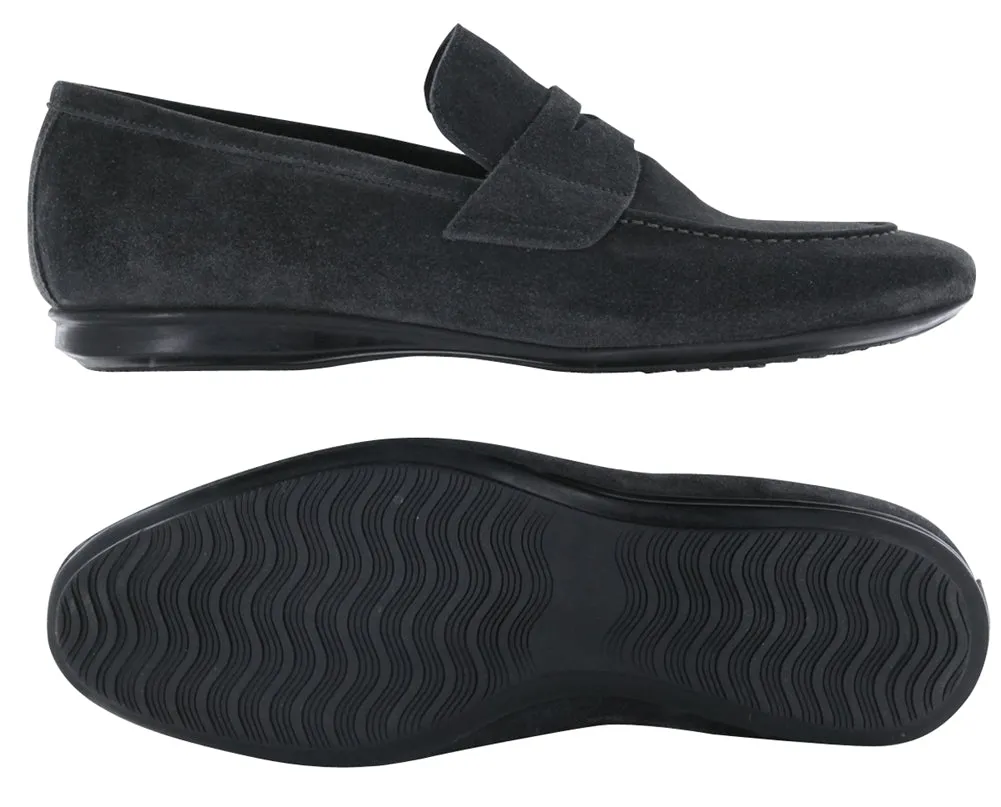 Fiori Di Lusso Gray Penny Loafers