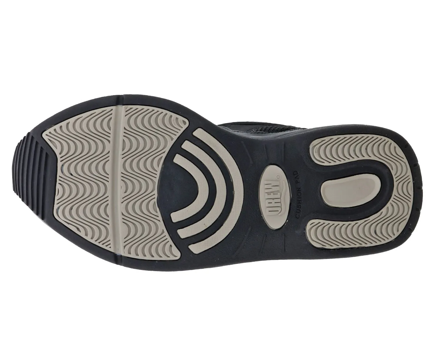 FLARE Black Leather/Mesh