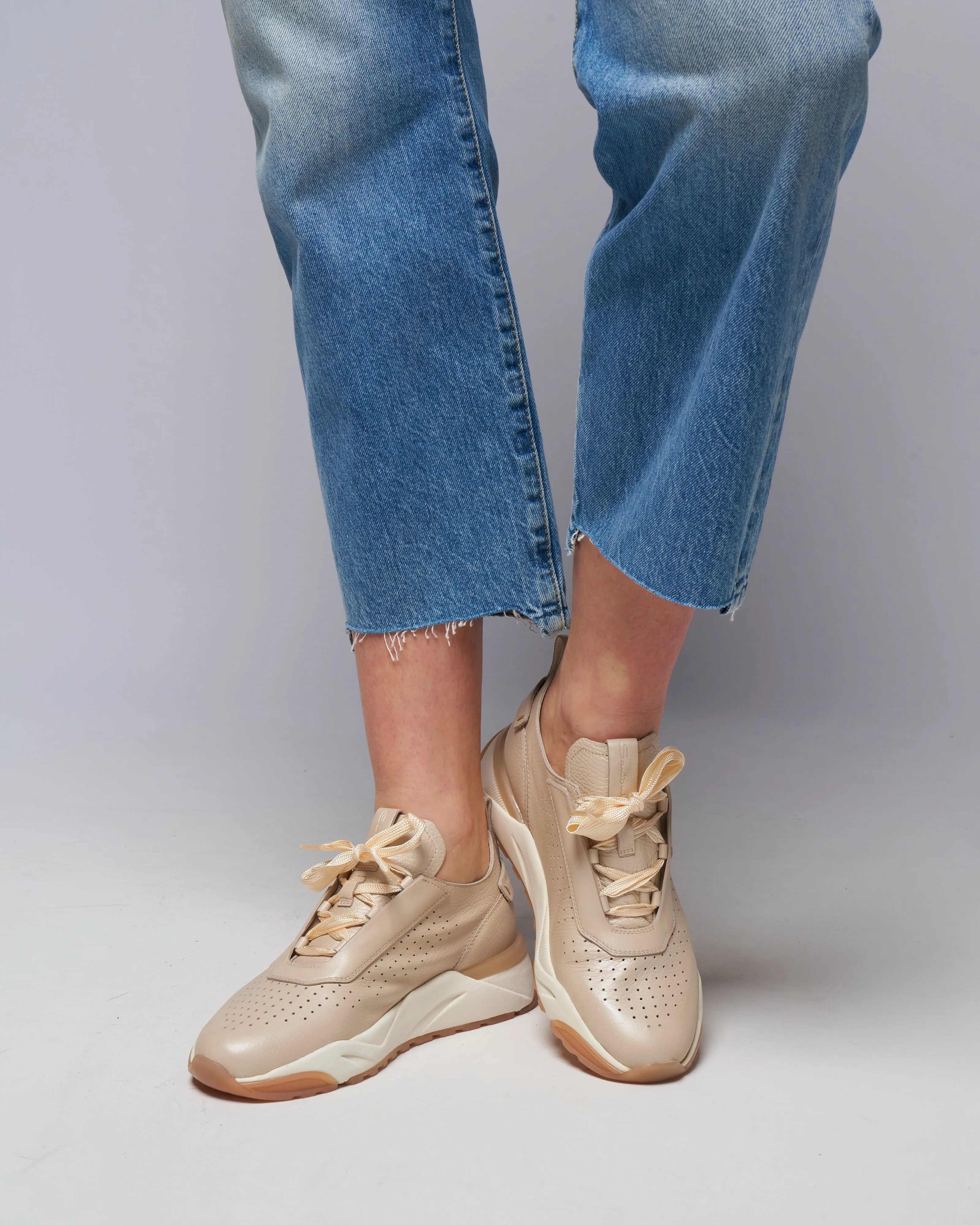 fuss sneaker - white leather