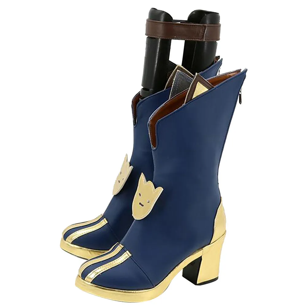 Genshin Impact Diona  Cosplay Shoes Boots Halloween Costumes Accessory Custom Made