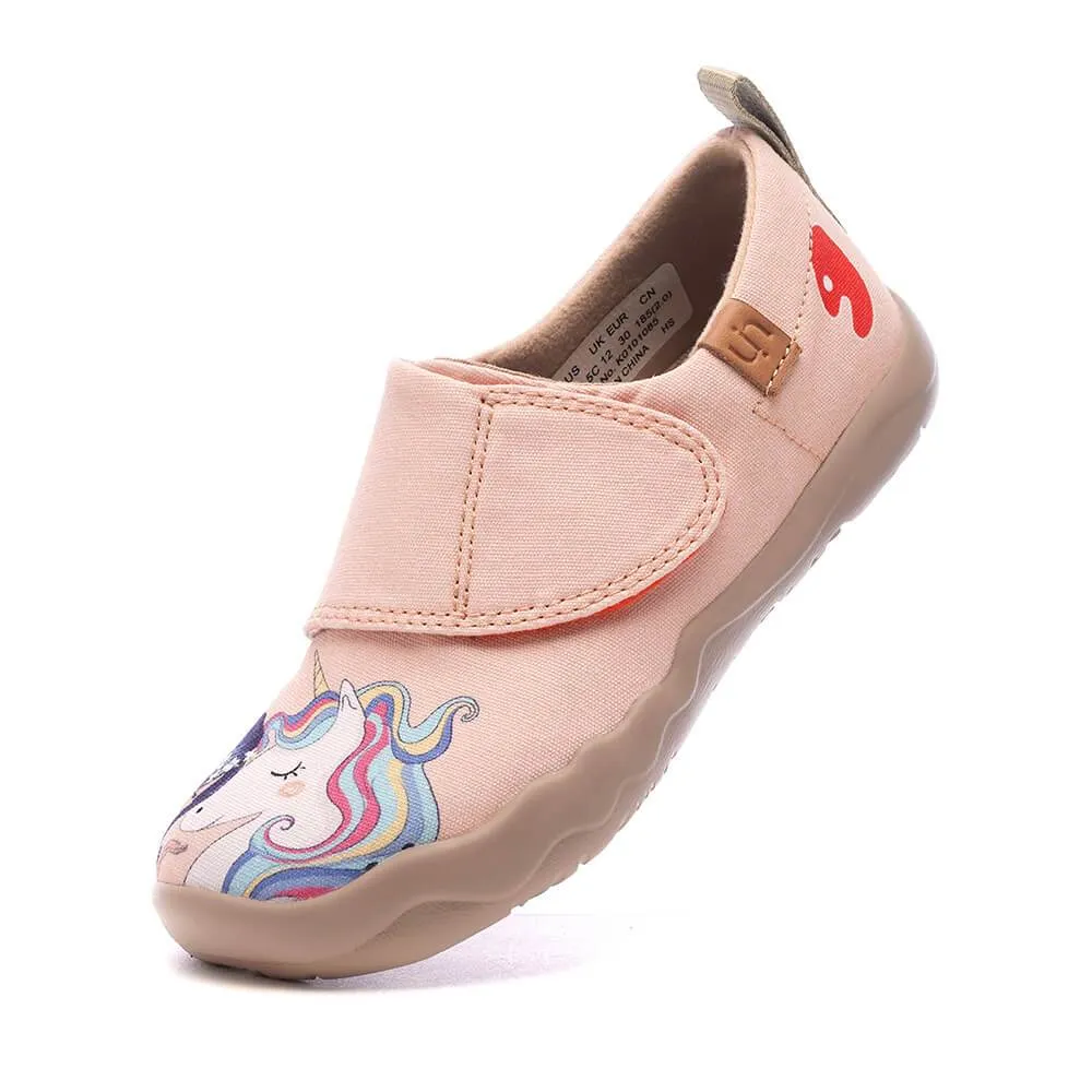 GIRL AND UNICORN Canvas Toledo I Kids