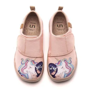 GIRL AND UNICORN Canvas Toledo I Kids