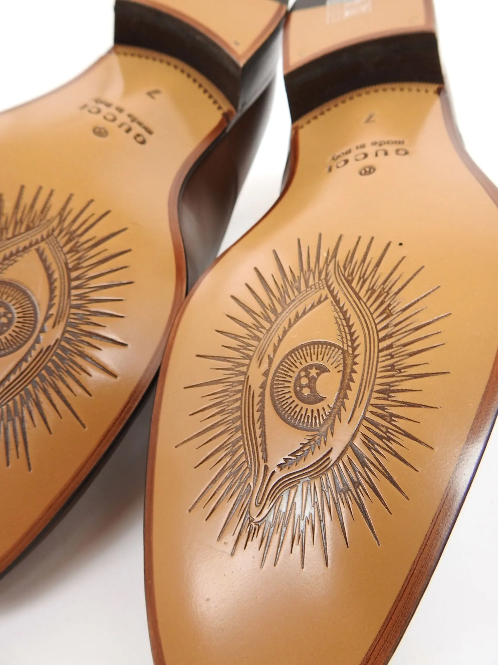 Gucci Leather Shoes Size 8