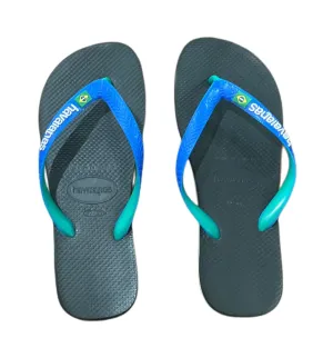 Havaianas Brazil flag size 39/40 (US size 6 youth/size 8 women’s)