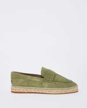 Hermès Green Suede Trip Espadrilles - 40