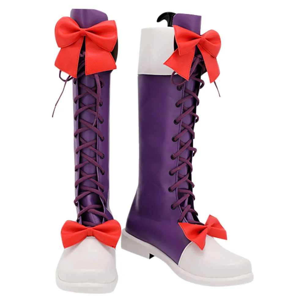 High-Rise Invasion Maid-fuku Kamen Cosplay Shoes Boots Halloween Costumes Accessory Custom Made