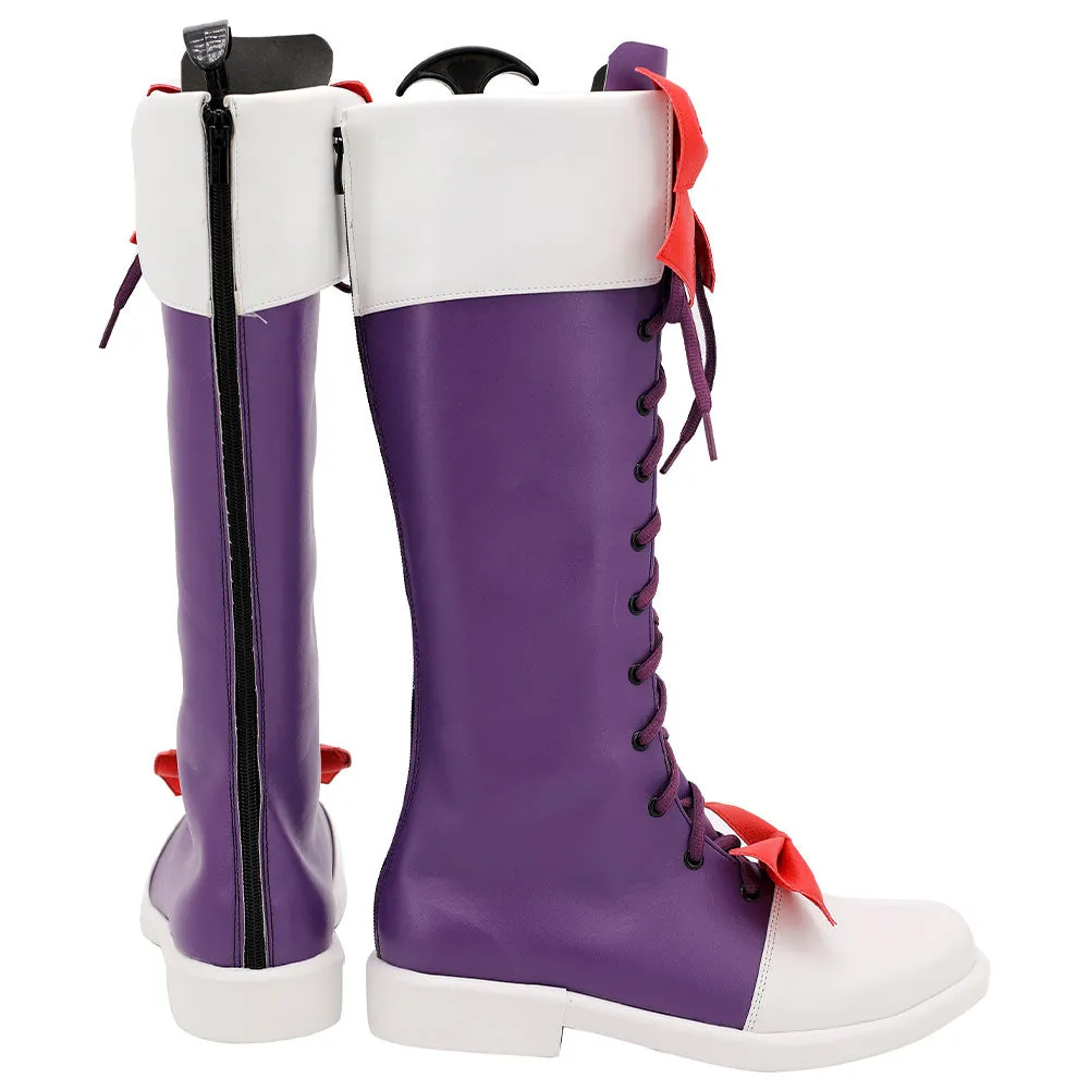 High-Rise Invasion Maid-fuku Kamen Cosplay Shoes Boots Halloween Costumes Accessory Custom Made