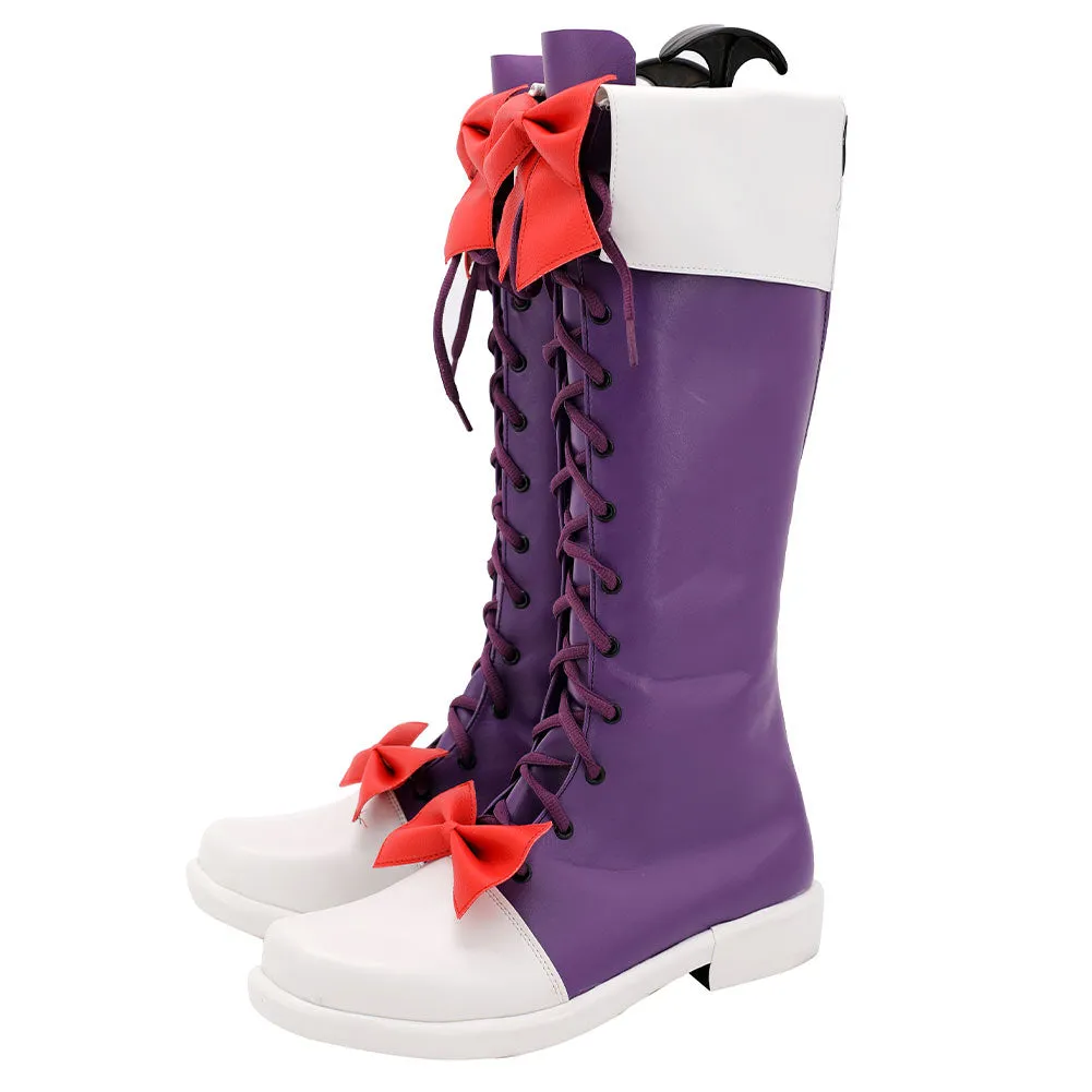 High-Rise Invasion Maid-fuku Kamen Cosplay Shoes Boots Halloween Costumes Accessory Custom Made