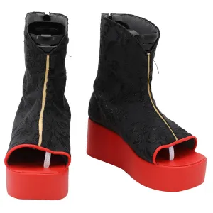 Hololive Nakiri Ayame Cosplay Shoes Boots Halloween Costumes Accessory Custom Made