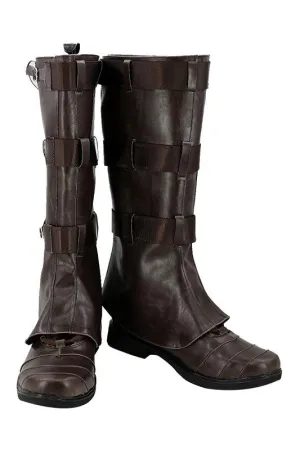 Infinity War Captain America Steven Rogers Cosplay Shoes Boots