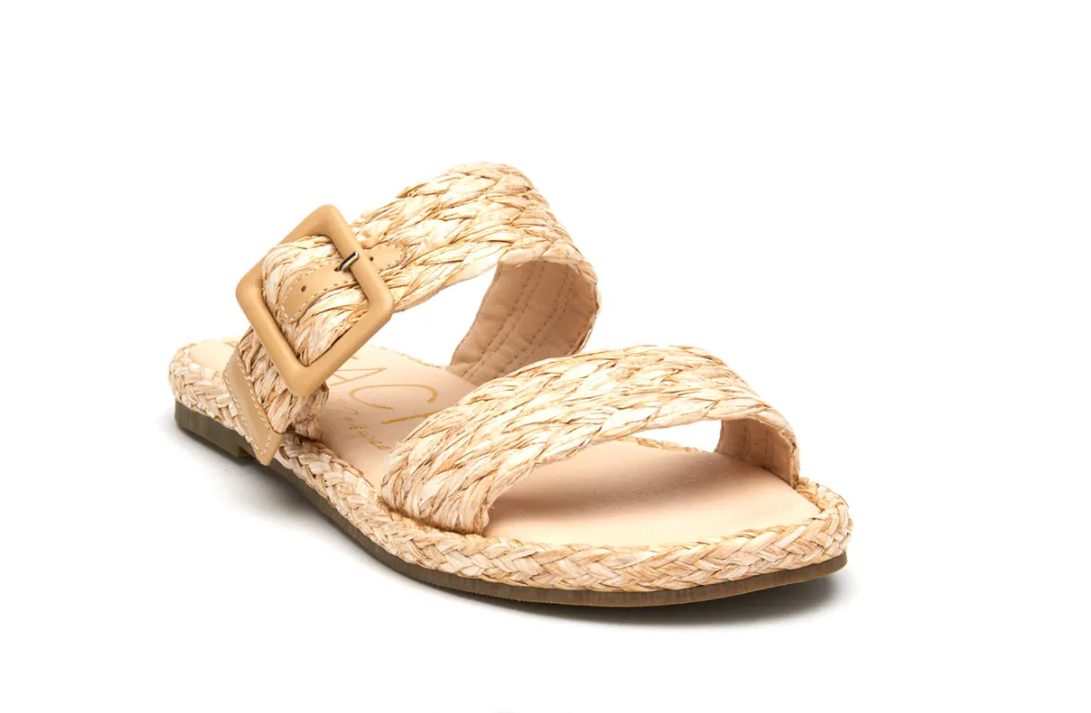 Key West Slide Sandal - Natural