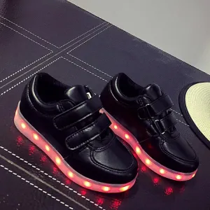 Kids Velcro LED Shoes