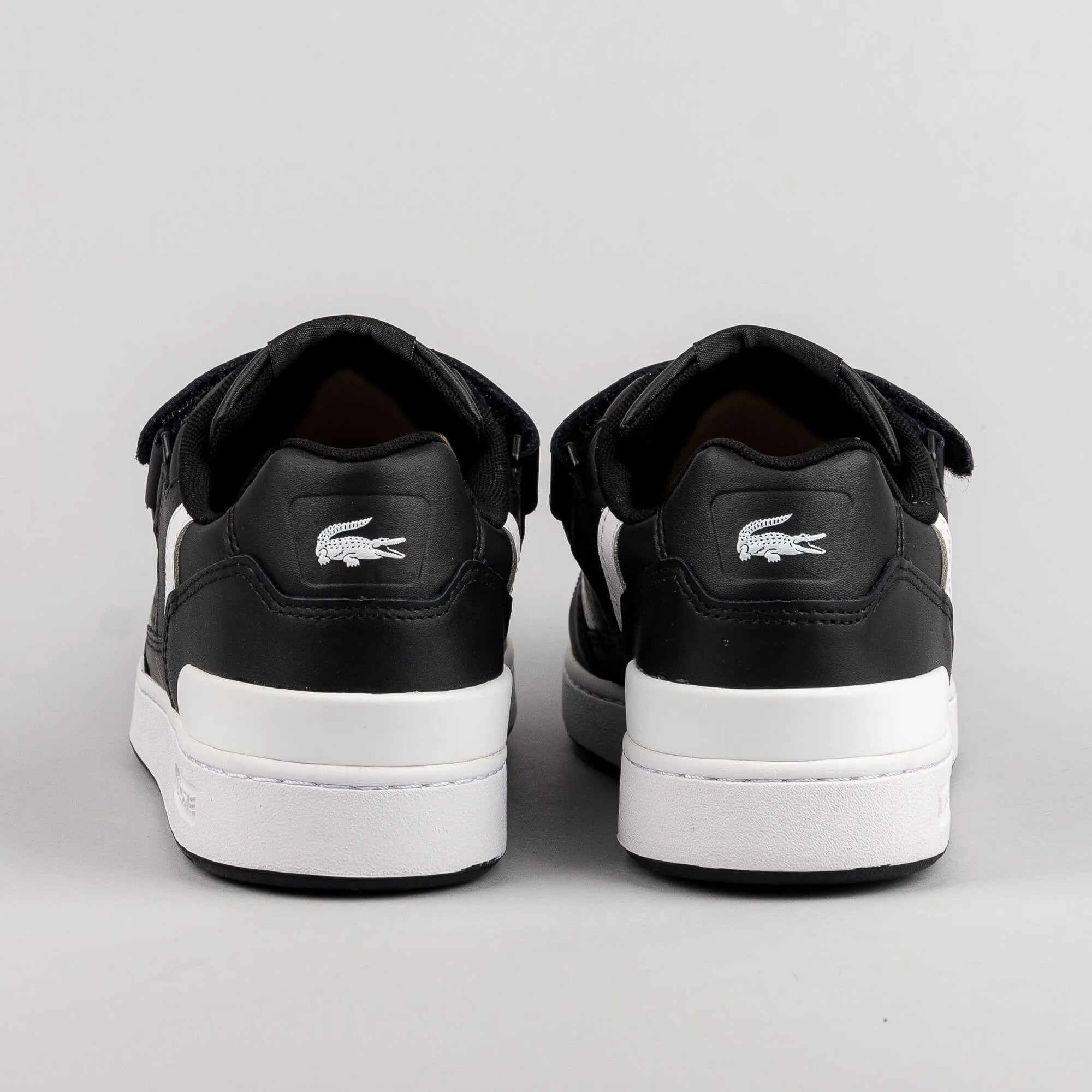 LACOSTE T-CLIP VELCRO BLK/WHT