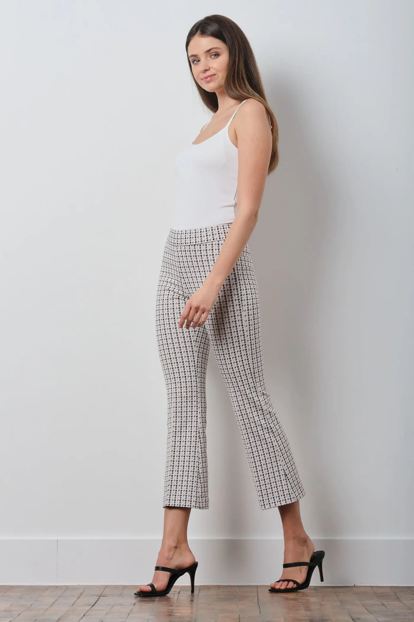 LEO Houndstooth Blush
