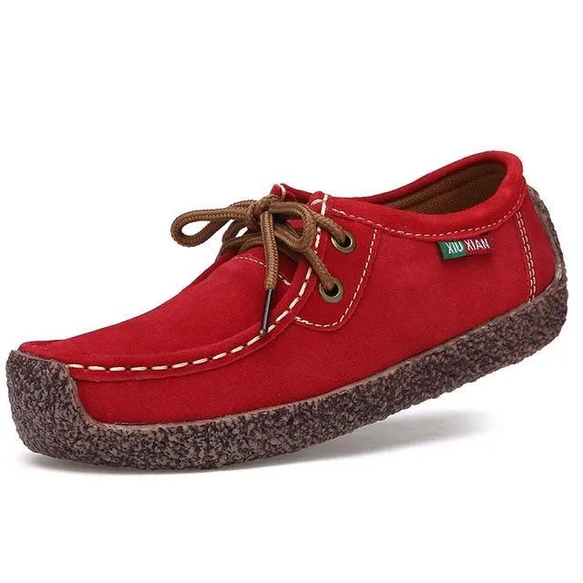 Loafers flats shoes woman folding moccasins foldable sneakers