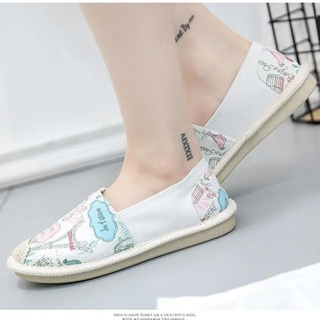 loafers women flats sneakers women shoes Canvas tenis feminino casual platform shoes