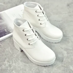 Lolita Cosplay High Heel Martin Boots YC20353