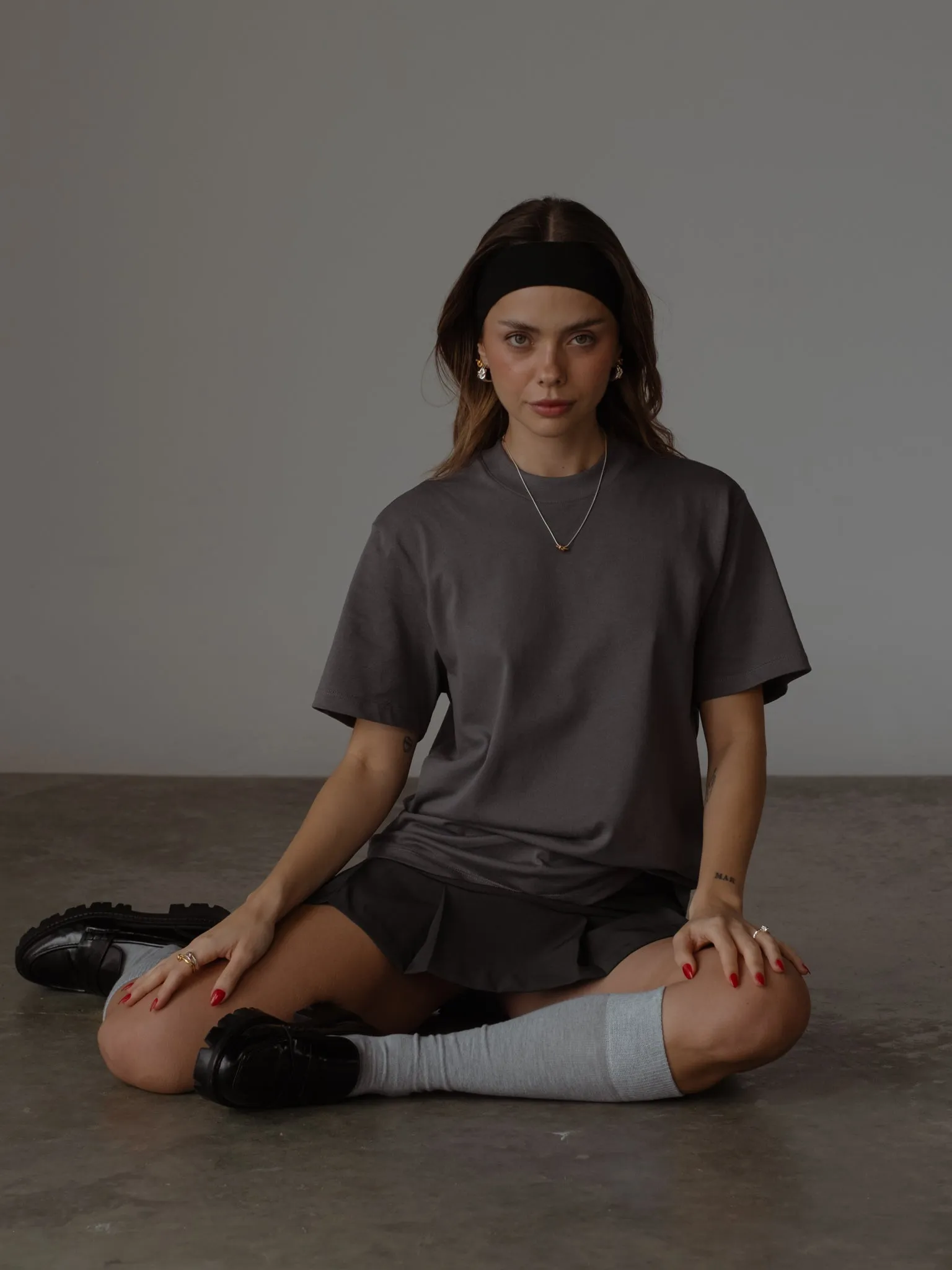 LONG SOCKS  - DARK GREY